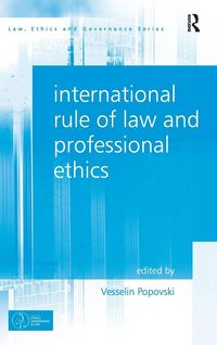 Produktbild: International Rule of Law and Professional Ethics
