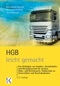Bild vom Artikel HGB - leicht gemacht. vom Autor Heinz Nawratil