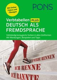 Produktbild: PONS Verbtabellen Plus Deutsch als Fremdsprache