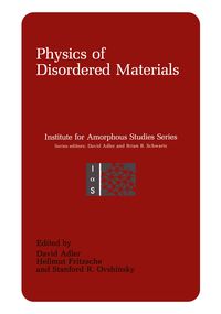 Produktbild: Physics of Disordered Materials