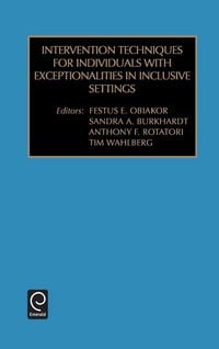 Produktbild: Intervention Techniques for Individuals with Exceptionalities in Inclusive Settings