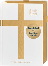 Produktbild: BasisBibel. Die Kompakte. Traubibel. Das Geschenk zur Hochzeit: Bibel mit edlem