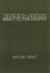Produktbild: Stroll, A: Twentieth-Century Analytic Philosophy