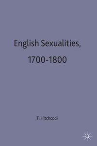 Produktbild: English Sexualities, 1700&ndash;1800