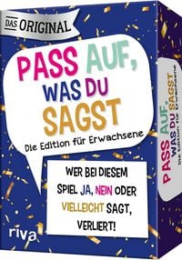 Produktbild: Pass auf, was du sagst - Die Edition für Erwachsene