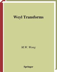 Produktbild: Weyl Transforms