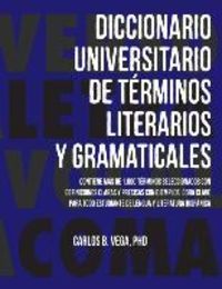 Produktbild: Diccionario Universitario de Terminos Literarios Y Gramaticales