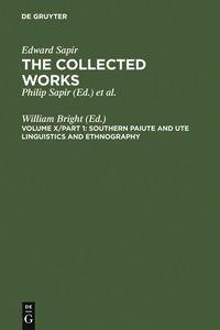Produktbild: Southern Paiute and Ute Linguistics and Ethnography