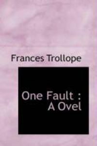 Produktbild: One Fault: A Ovel