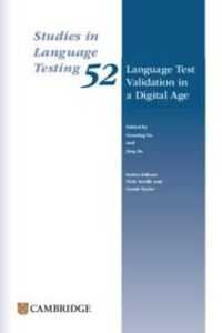 Produktbild: Language Test Validation in a Digital Age Paperback