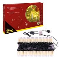 Produktbild: Idena Kerzenlichterkette LED 50 warmwei&szlig; f&uuml;r Innen