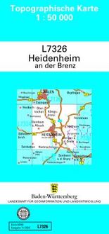 Produktbild: Heidenheim an der Brenz 1 : 50 000