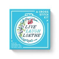 Produktbild: Live Laugh Loathe Cross Stitch Kit