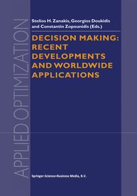 Produktbild: Decision Making: Recent Developments and Worldwide Applications