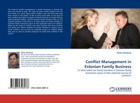 Produktbild: Conflict Management in Estonian Family Business