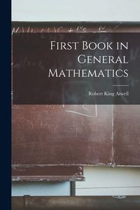 Produktbild: First Book in General Mathematics