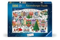 Produktbild: Weihnachtspuzzle 1000 Teile - Zauberhafte Weihnachtsstadt