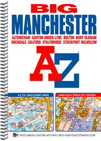 Produktbild: A-Z Maps: Manchester Big A-Z Street Atlas