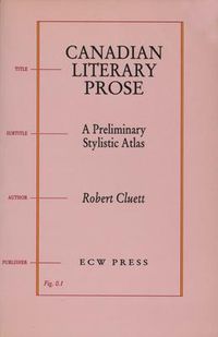 Produktbild: Canadian Literary Prose