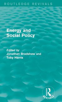 Produktbild: Energy and Social Policy (Routledge Revivals)