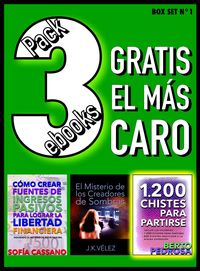 Produktbild: Pack 3 ebooks, Gratis el m&aacute;s caro. Box Set n&ordm;1
