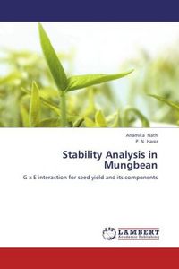 Produktbild: Nath, A: Stability Analysis in Mungbean