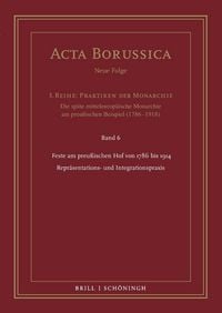 Produktbild: Feste am preu&szlig;ischen Hof von 1786 bis 1914