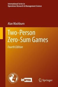 Produktbild: Two-Person Zero-Sum Games