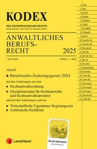 Produktbild: KODEX Anwaltliches Berufsrecht - inkl. App