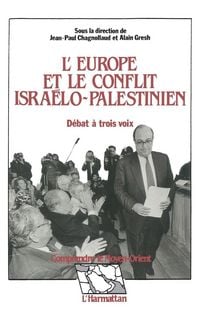 Produktbild: L'Europe et le conflit isra&eacute;lo-palestinien