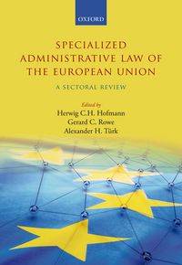 Produktbild: Specialized Administrative Law of the European Union
