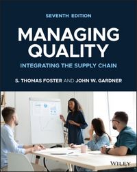 Produktbild: Gardner, J: Managing Quality