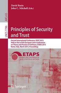 Produktbild: Principles of Security and Trust