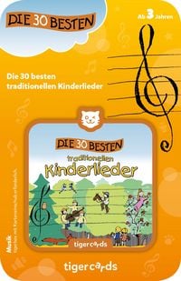 Produktbild: tigercard - Die 30 besten traditionellen Kinderlieder