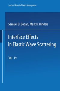 Produktbild: Interface Effects in Elastic Wave Scattering