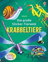 Produktbild: Die gro&szlig;e Sticker-Tierwelt: Krabbeltiere
