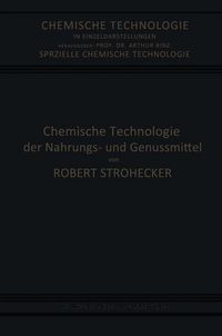 Produktbild: Chemische Technologie der Nahrungs- und Genussmittel