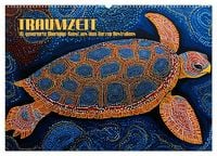 Produktbild: Traumzeit - KI-generierte Aborigine-Kunst aus dem Herzen Australiens (Wandkalender 2026 DIN A2 quer), CALVENDO Monatskalender