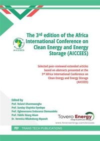 Produktbild: The 3rd edition of the Africa International Conference on Clean Energy and Energy Storage (AICCEES)