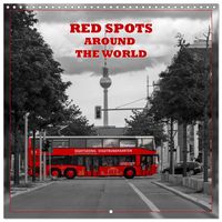 Produktbild: Red spots around the world (Wall Calendar 2027 12 &times; 12 Inch) CALVENDO 12 Month Wall Calendar