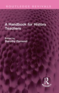 Produktbild: A Handbook for History Teachers