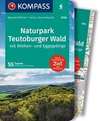Produktbild: KOMPASS Wanderf&uuml;hrer Naturpark Teutoburger Wald mit Wiehen- und Eggegebirge, 55 Touren