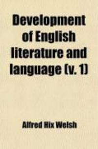 Produktbild: Development of English Literature and Language (Volume 1)