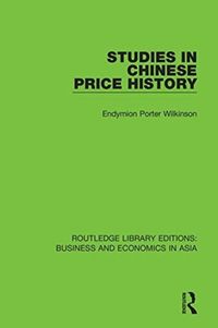 Produktbild: Studies in Chinese Price History