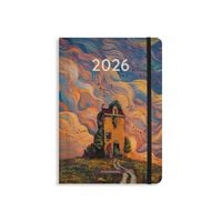 Produktbild: Matabooks &ndash; A5 Kalender Samaya 2026 Farbe: Sunset (DE/EN)