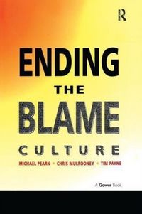 Produktbild: Pearn, M: Ending the Blame Culture