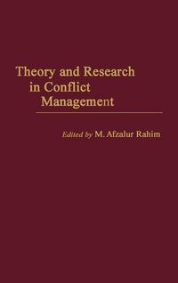 Produktbild: Theory and Research in Conflict Management