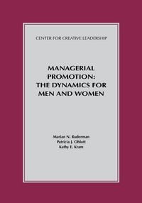 Produktbild: Managerial Promotion: The Dynamics for Men and Women