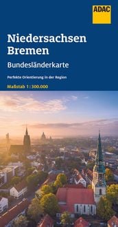 Produktbild: ADAC Bundesl&auml;nderKarte Deutschland Blatt 3 Niedersachsen