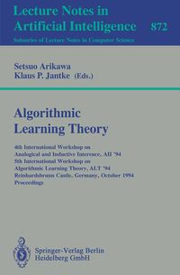 Produktbild: Algorithmic Learning Theory